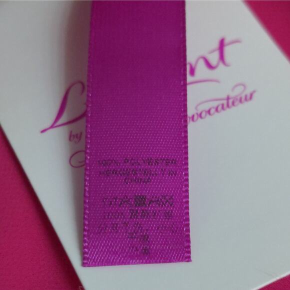 L'Agent by Agent Provocateur Rosana Cover Up Sheer Swim Ties One Size Pink New - Picture 9 of 12